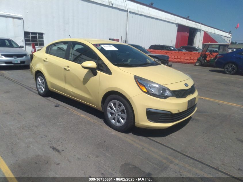 2016 KIA RIO LX - KNADM4A32G6670532