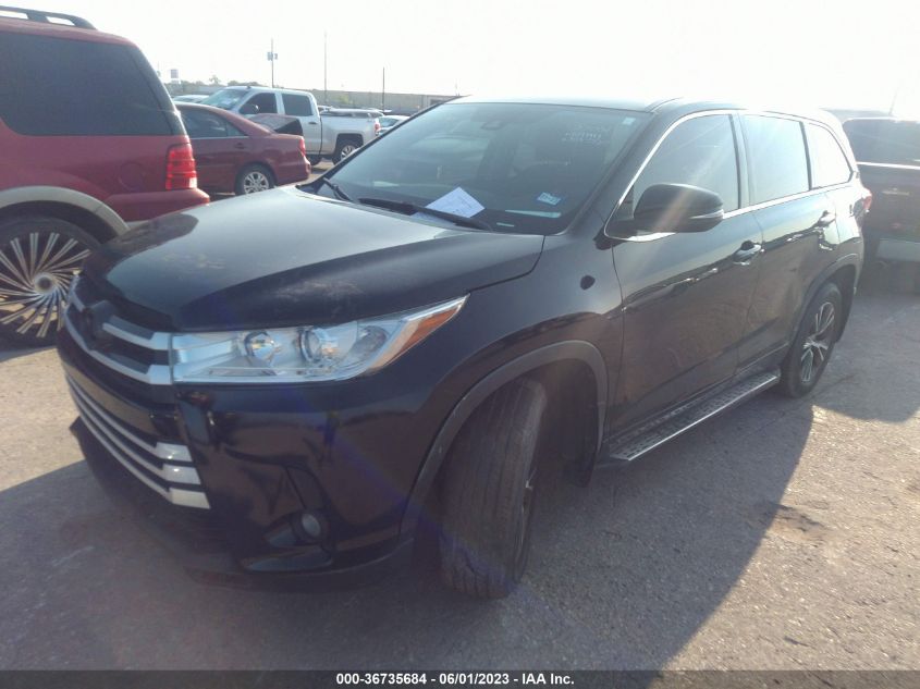 2017 TOYOTA HIGHLANDER LE - 5TDZZRFH2HS201034