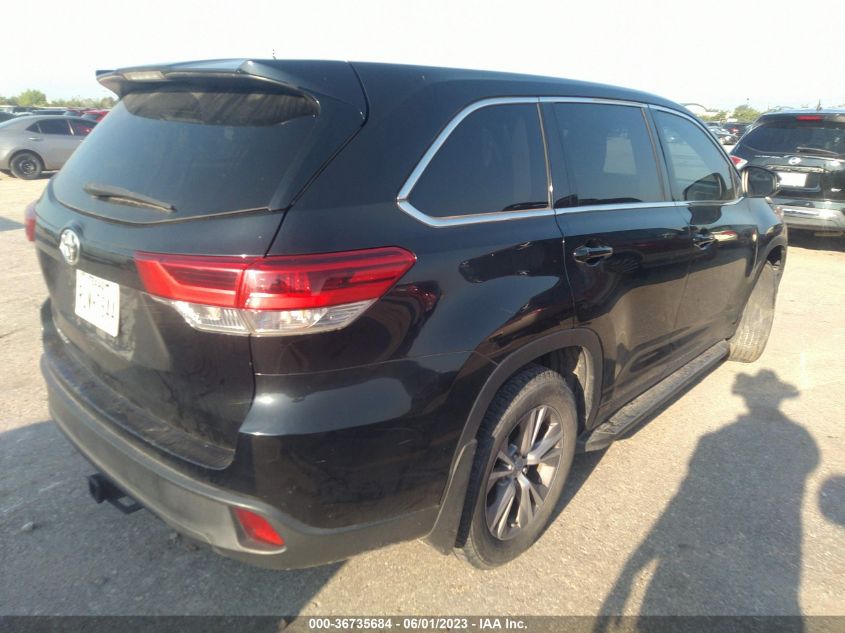 2017 TOYOTA HIGHLANDER LE - 5TDZZRFH2HS201034