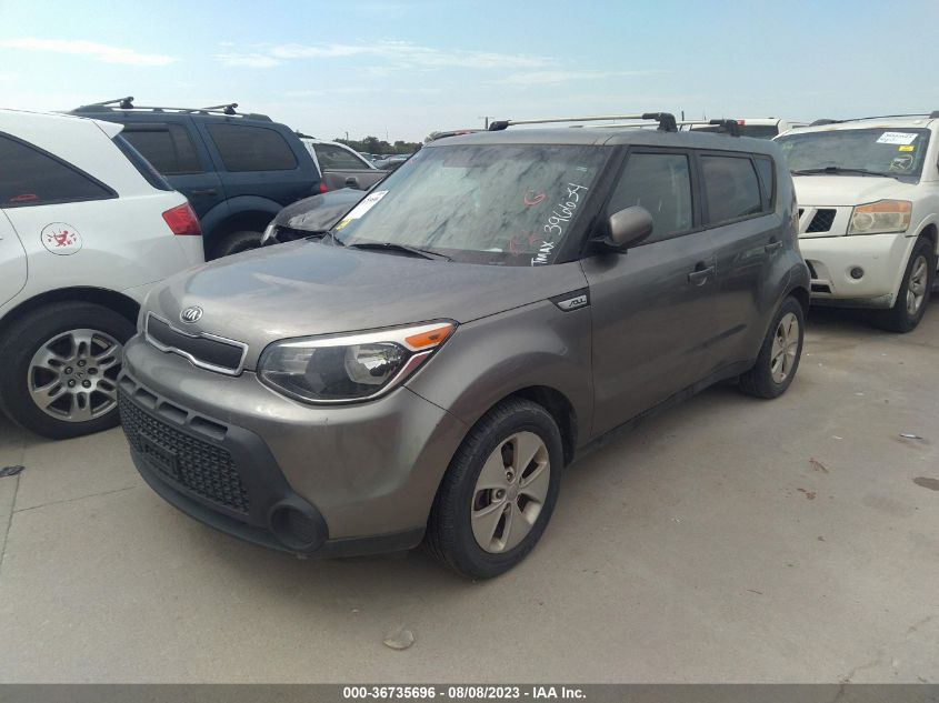 2016 KIA SOUL BASE - KNDJN2A28G7396634