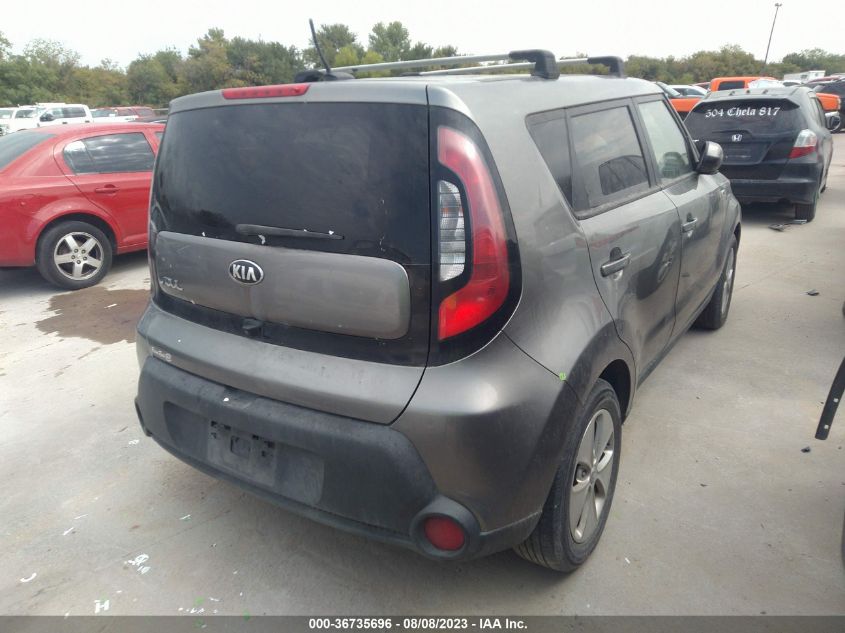 2016 KIA SOUL BASE - KNDJN2A28G7396634
