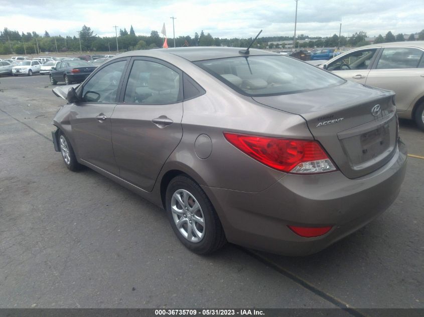 2013 HYUNDAI ACCENT GLS - KMHCT4AE9DU331787