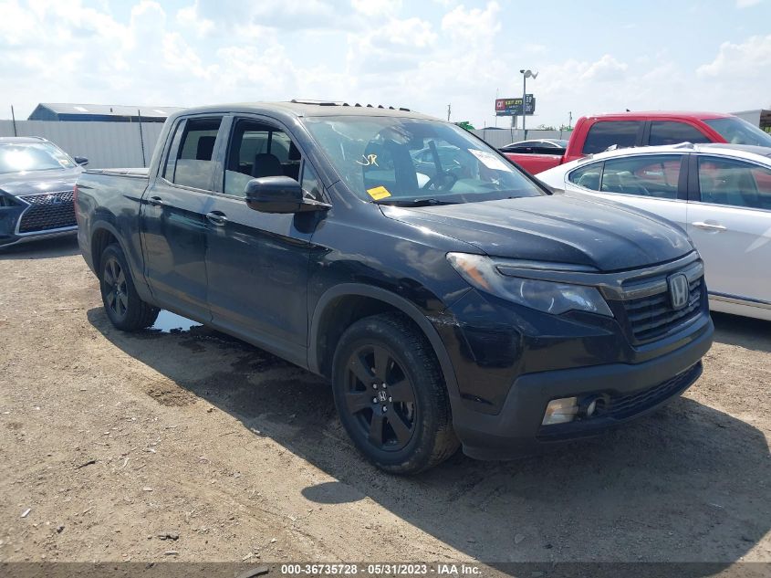 2017 HONDA RIDGELINE BLACK EDITION 5FPYK3F84HB011745