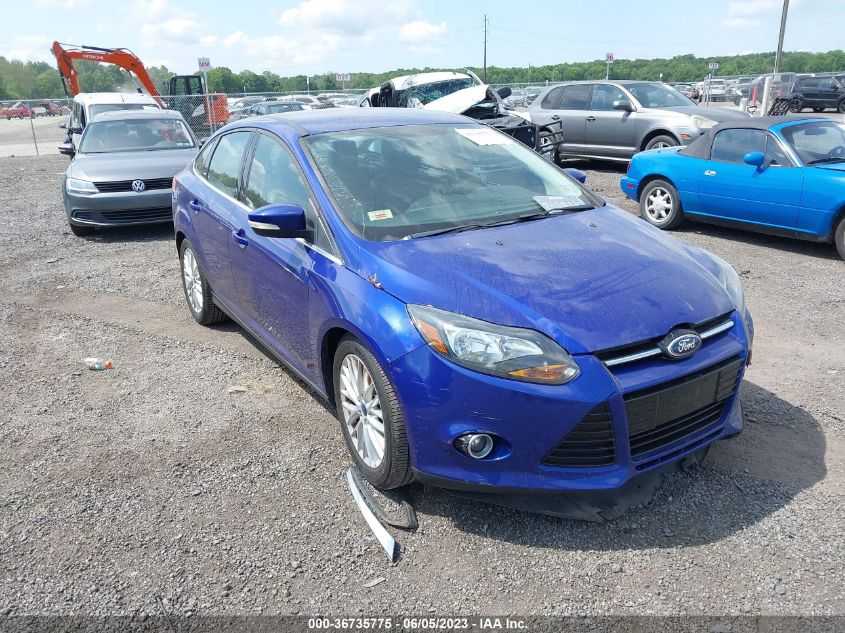 2013 FORD FOCUS TITANIUM - 1FADP3J25DL141901