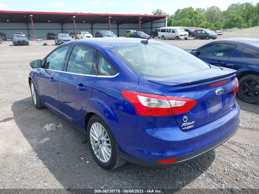 2013 FORD FOCUS TITANIUM - 1FADP3J25DL141901