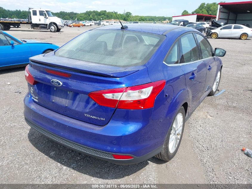 2013 FORD FOCUS TITANIUM - 1FADP3J25DL141901