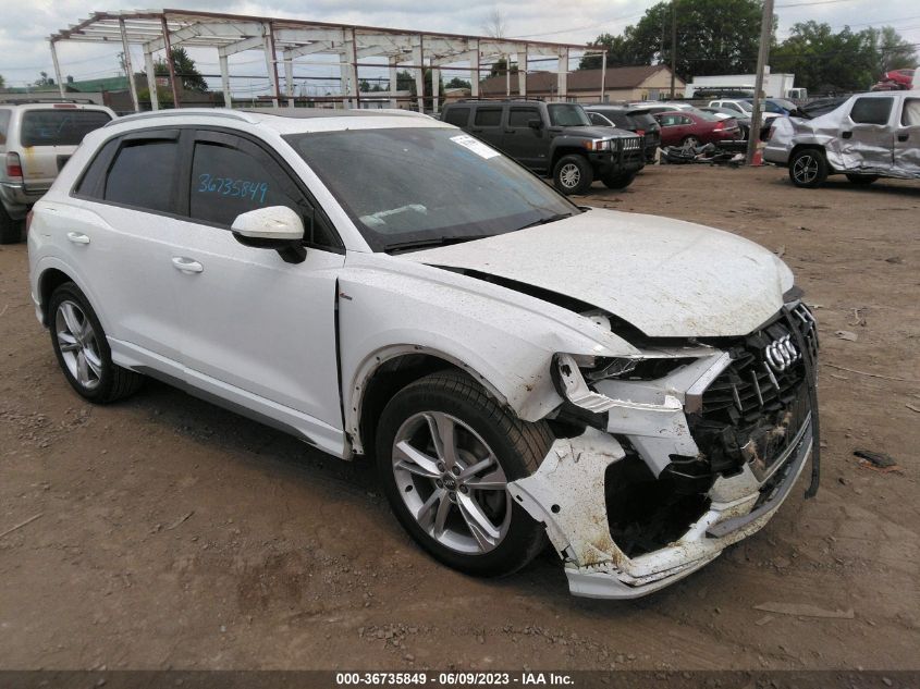WA1FECF36L1024455 AUDI Q3 S LINE PRESTIGE 2020