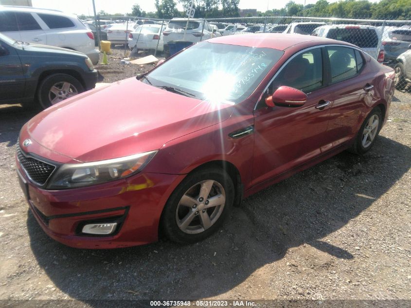 2014 KIA OPTIMA LX - 5XXGM4A74EG296295