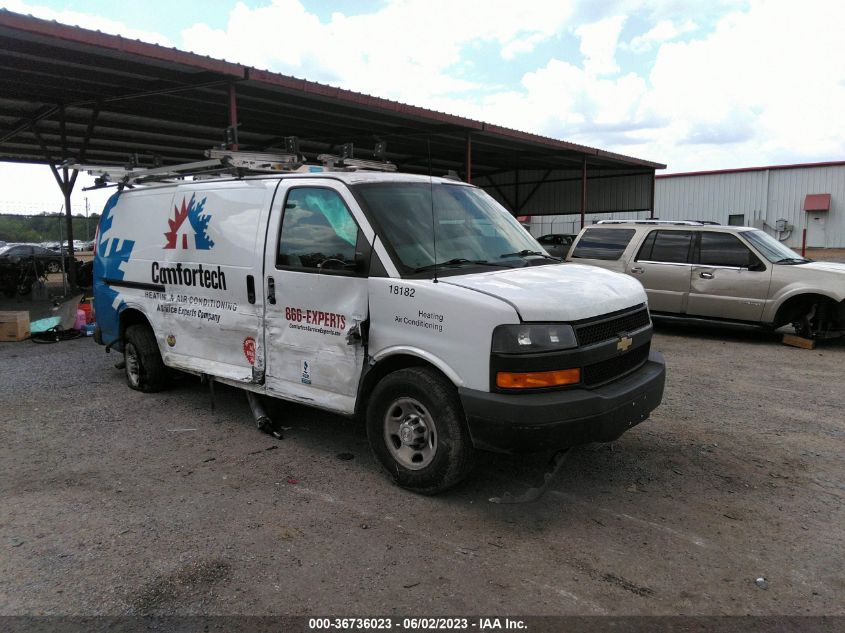 2018 CHEVROLET EXPRESS CARGO VAN - 1GCWGAFP2J1327916