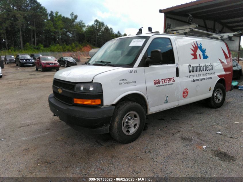 2018 CHEVROLET EXPRESS CARGO VAN - 1GCWGAFP2J1327916