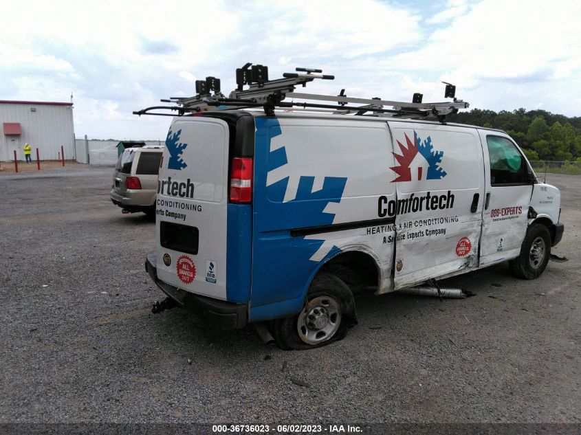2018 CHEVROLET EXPRESS CARGO VAN - 1GCWGAFP2J1327916