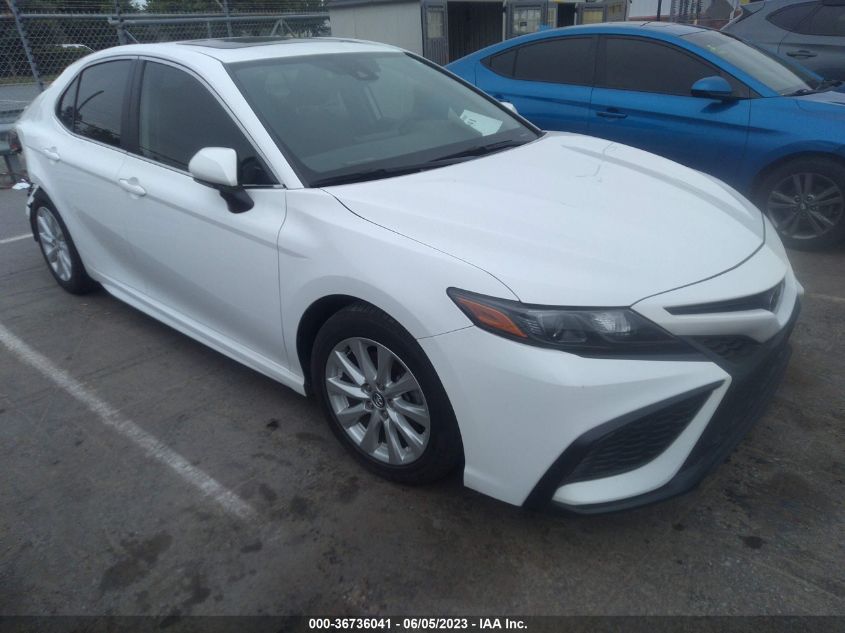 2022 TOYOTA CAMRY SE/SE NIGHT SHADE - 4T1G11AK3NU713410