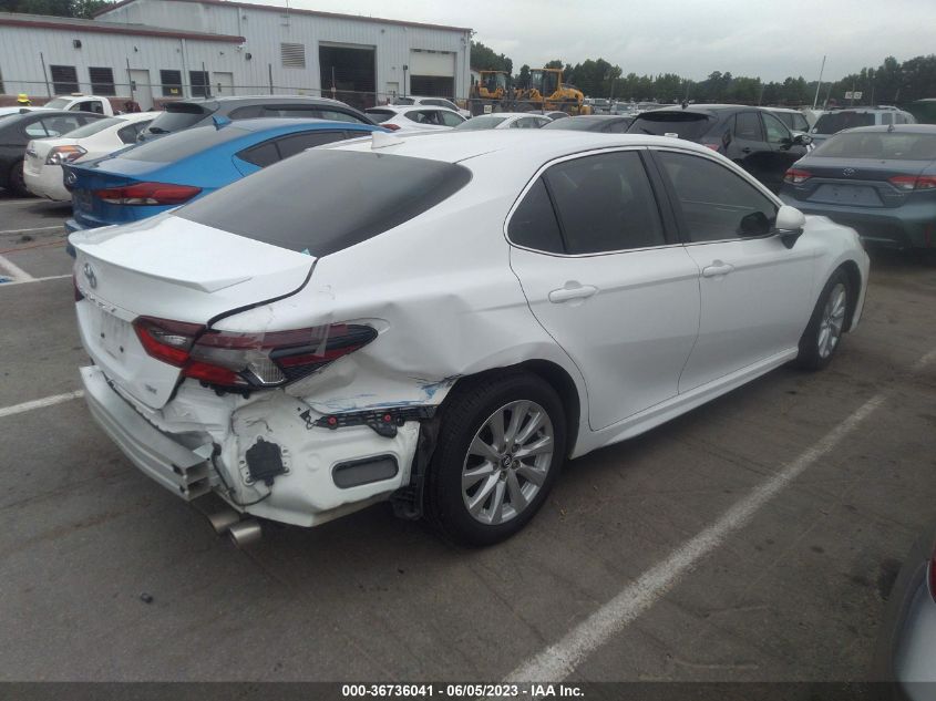2022 TOYOTA CAMRY SE/SE NIGHT SHADE - 4T1G11AK3NU713410