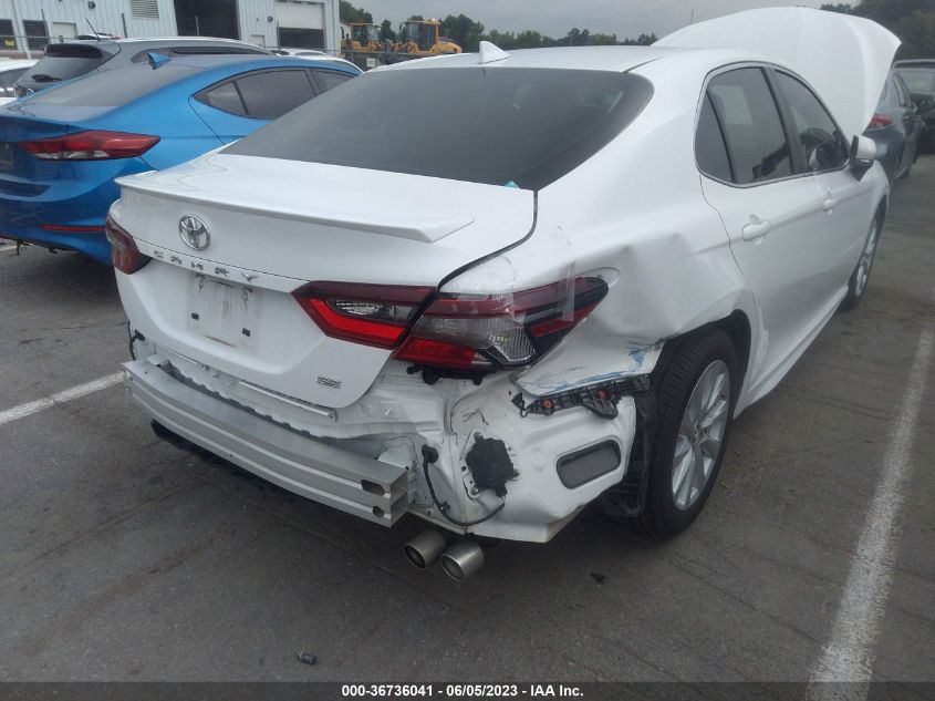 2022 TOYOTA CAMRY SE/SE NIGHT SHADE - 4T1G11AK3NU713410