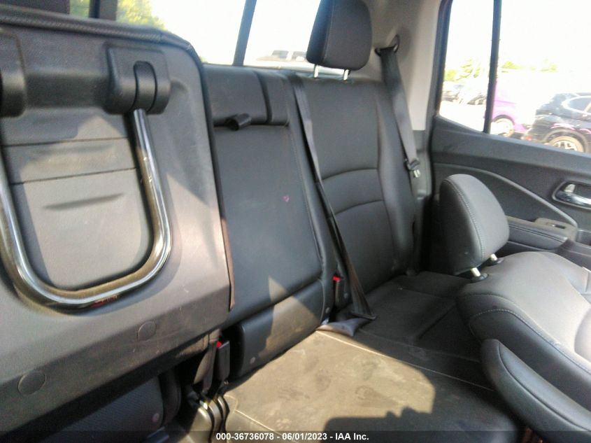 2020 HONDA RIDGELINE RTL-E - 5FPYK3F79LB015788