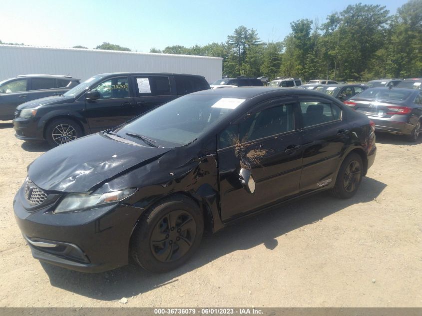 2014 HONDA CIVIC SEDAN LX - 2HGFB2F59EH509916