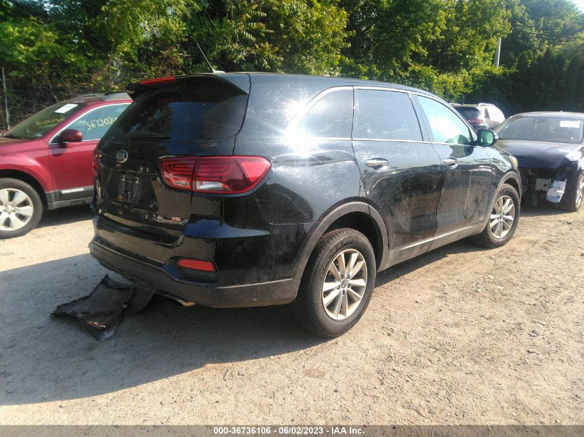 2019 KIA SORENTO LX - 5XYPGDA33KG480378