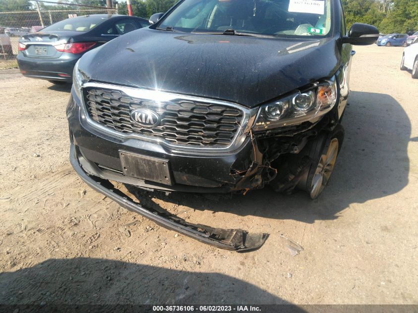 2019 KIA SORENTO LX - 5XYPGDA33KG480378