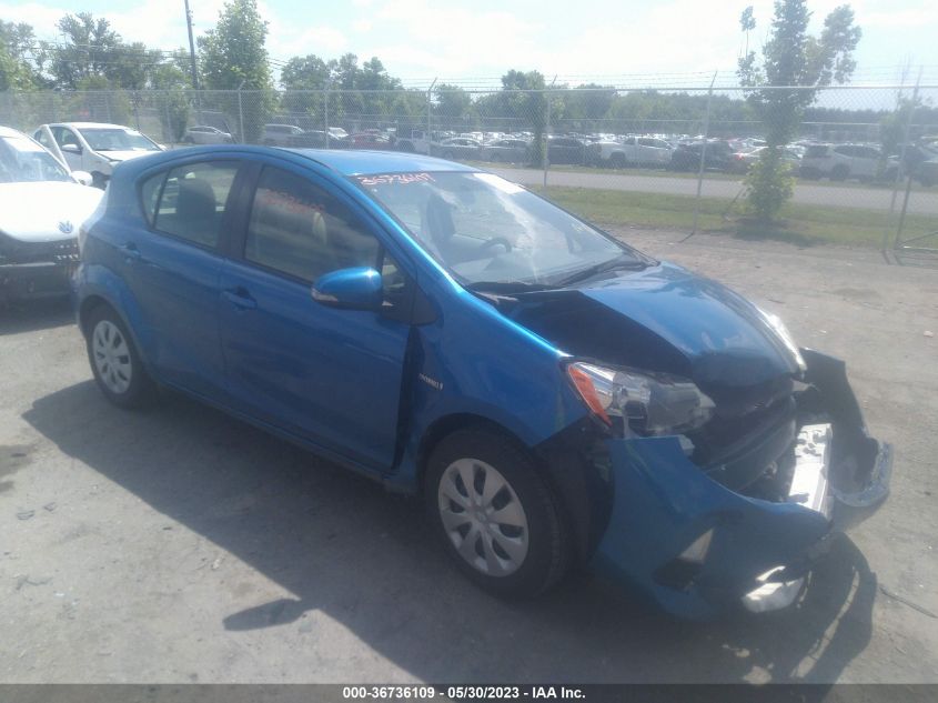 2014 TOYOTA PRIUS C ONE/THREE/TWO/FOUR - JTDKDTB33E1568492