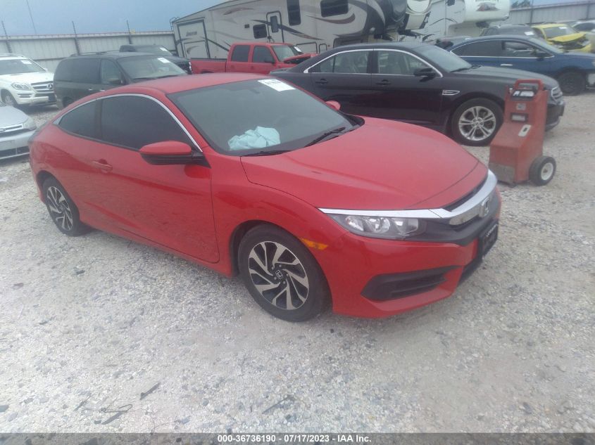 2017 HONDA CIVIC COUPE LX - 2HGFC4B5XHH304981