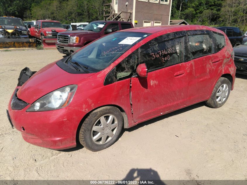 2013 HONDA FIT - JHMGE8H38DC006404