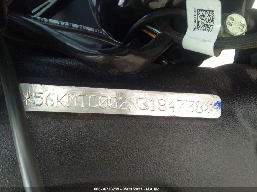 2022 INDIAN MOTORCYCLE CO. SCOUT ROGUE ABS 56KMTC002N3184738