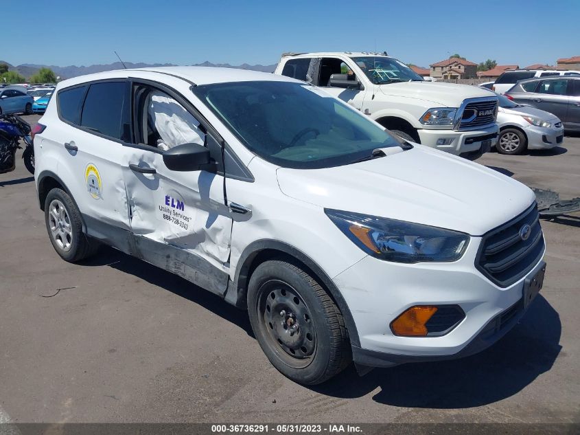 2019 FORD ESCAPE S - 1FMCU0F78KUB38611