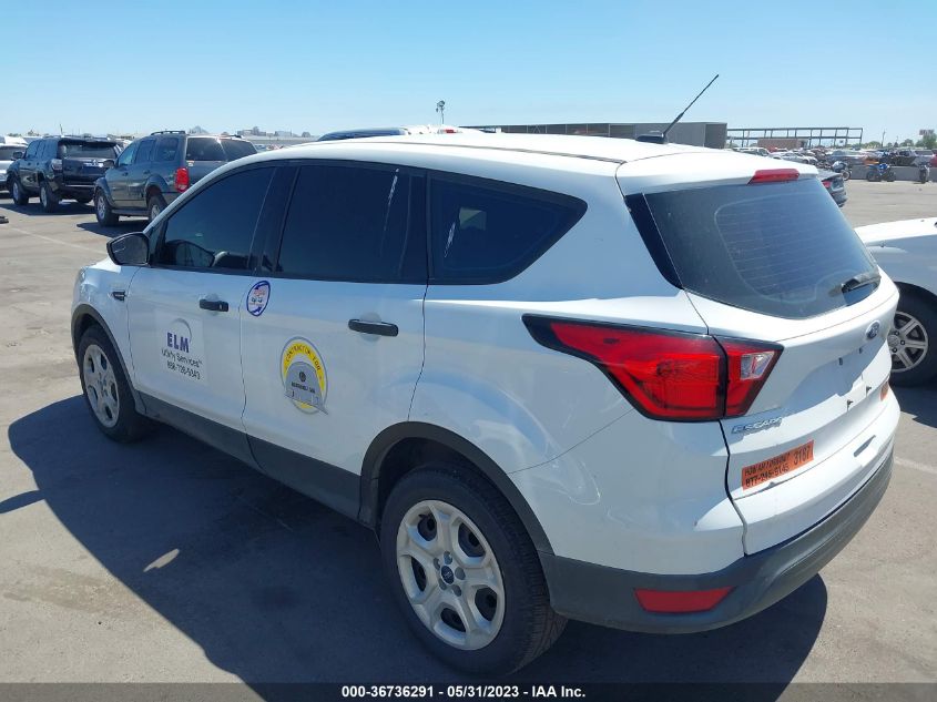 2019 FORD ESCAPE S - 1FMCU0F78KUB38611