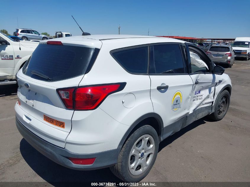 2019 FORD ESCAPE S - 1FMCU0F78KUB38611