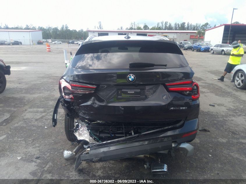 2023 BMW X3 XDRIVE30I - 5UX53DP09P9N89595