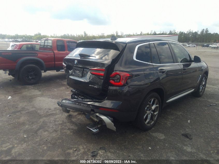 2023 BMW X3 XDRIVE30I - 5UX53DP09P9N89595