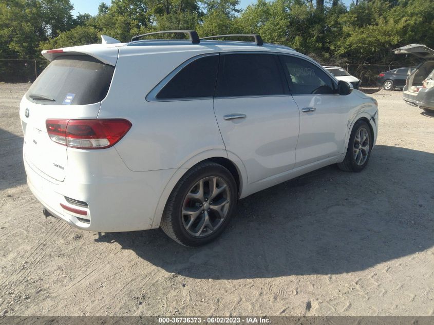 2017 KIA SORENTO SX V6 - 5XYPK4A52HG257127