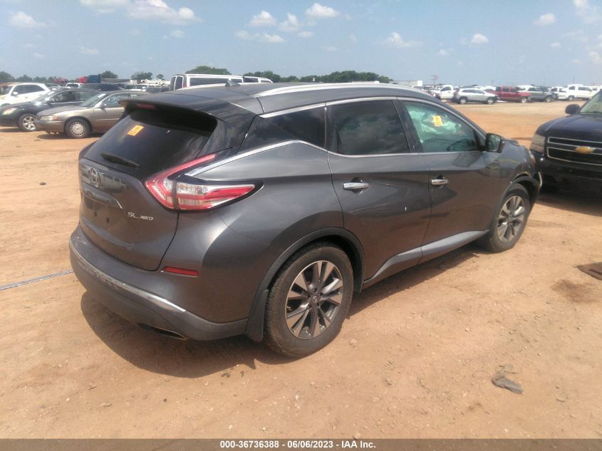 2015 NISSAN MURANO S/SL/SV/PLATINUM - 5N1AZ2MHXFN269877