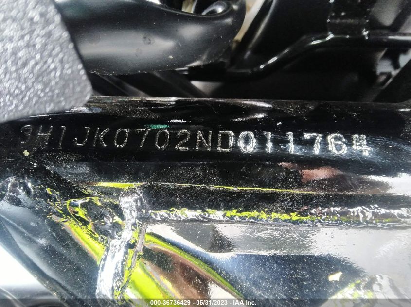 2022 HONDA NVA110 B - 3H1JK0702ND011764