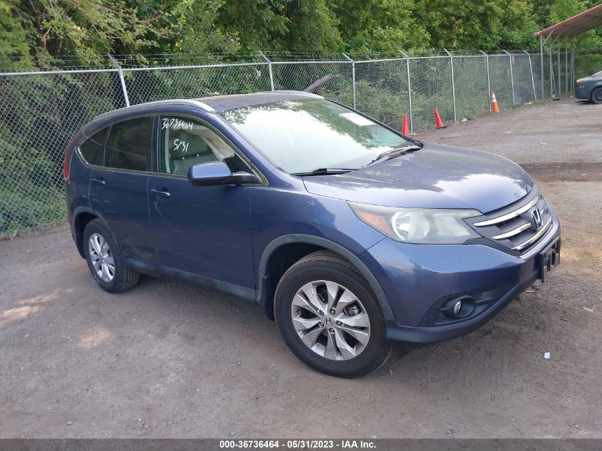 2013 HONDA CR-V EX-L - 2HKRM4H72DH667262