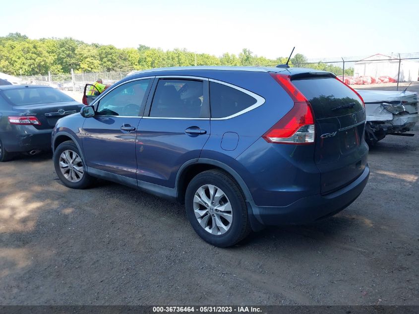 2013 HONDA CR-V EX-L - 2HKRM4H72DH667262