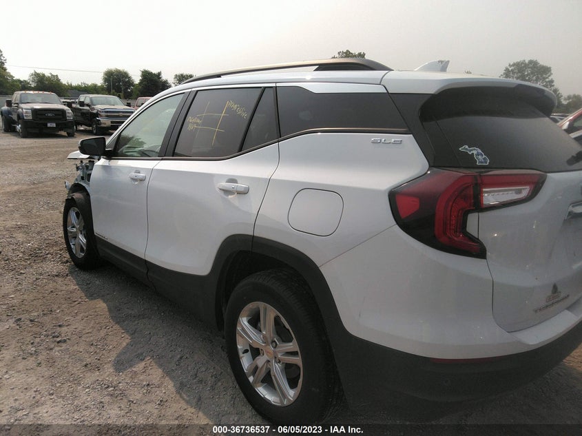 VIN 3GKALMEV0NL202097 2022 GMC TERRAIN SLE