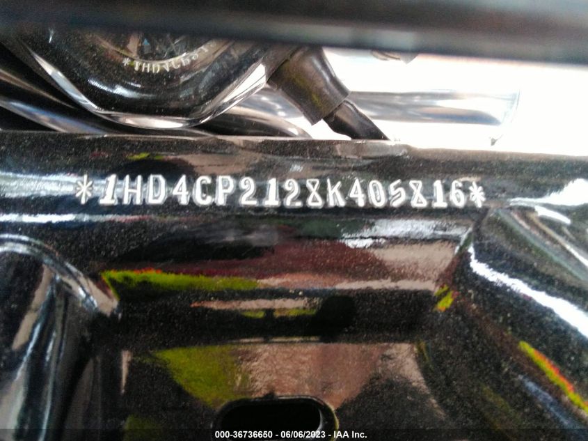 2008 HARLEY-DAVIDSON XL883 C - 1HD4CP2128K405816