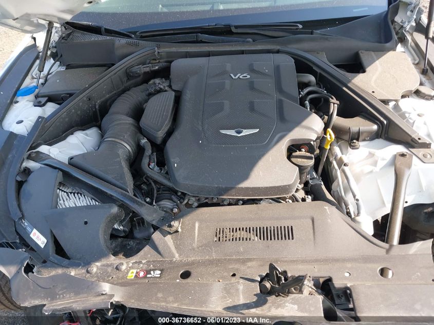 2019 GENESIS G80 3.8L - KMTFN4JE9KU324736