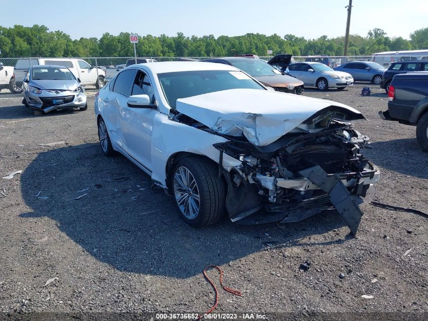 2019 GENESIS G80 3.8L - KMTFN4JE9KU324736