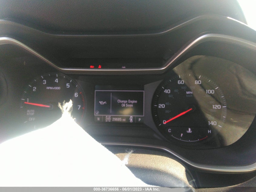 VIN KL79MNSL8MB177306 2021 CHEVROLET TRAILBLAZER LS