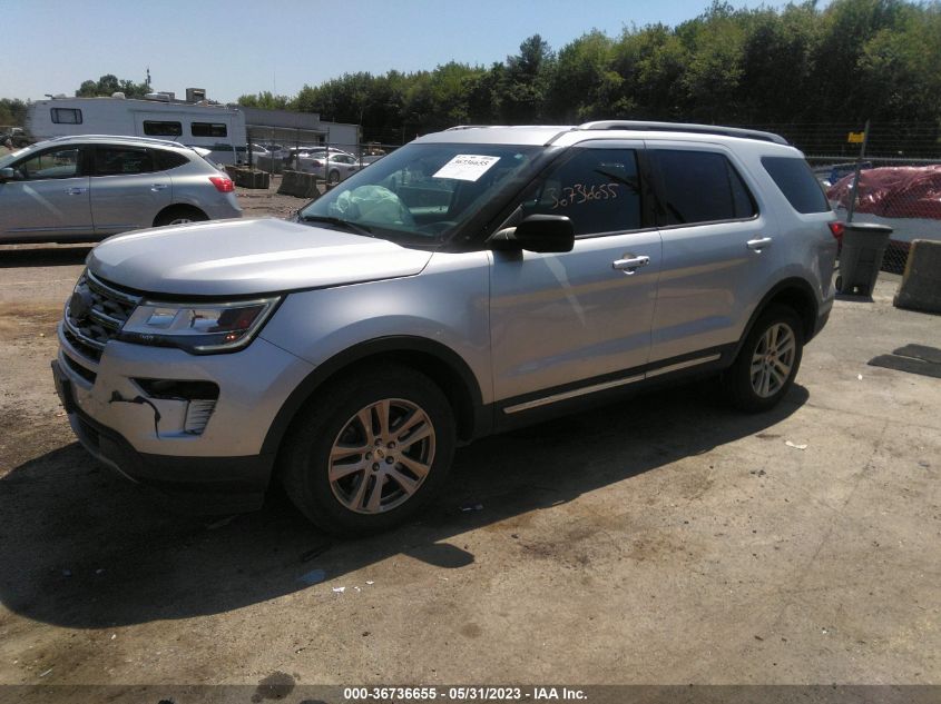 VIN 1FM5K8D86JGC89128 2018 FORD EXPLORER no.2