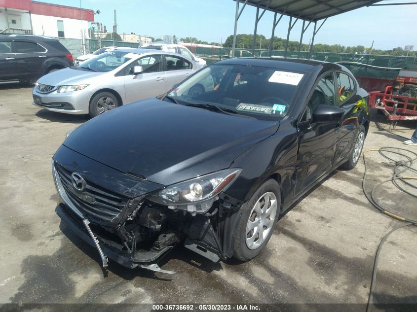 2015 MAZDA MAZDA3 I SPORT - 3MZBM1U70FM231400