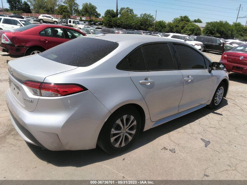 2021 TOYOTA COROLLA HYBRID LE - JTDEAMDE4MJ013754