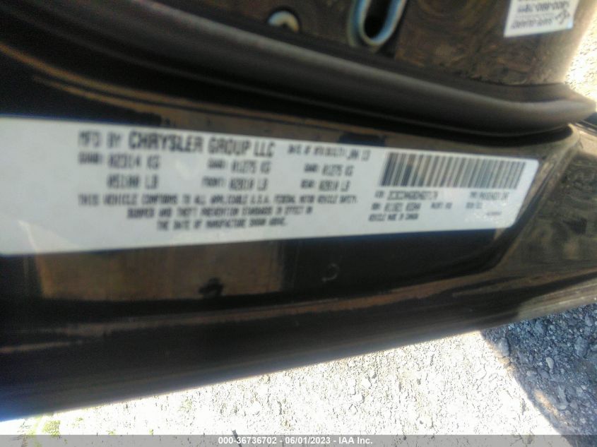 2013 CHRYSLER 300 - 2C3CCAAG8DH627170