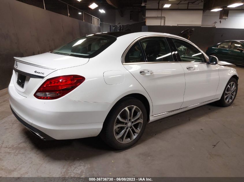 2016 MERCEDES-BENZ C-CLASS C 300 - 55SWF4KB5GU178818