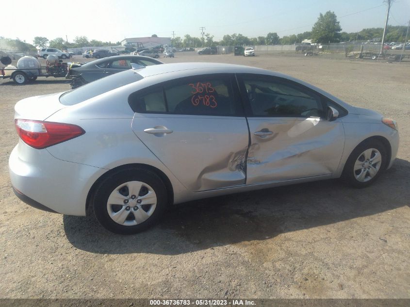 2016 KIA FORTE LX - KNAFK4A66G5499850