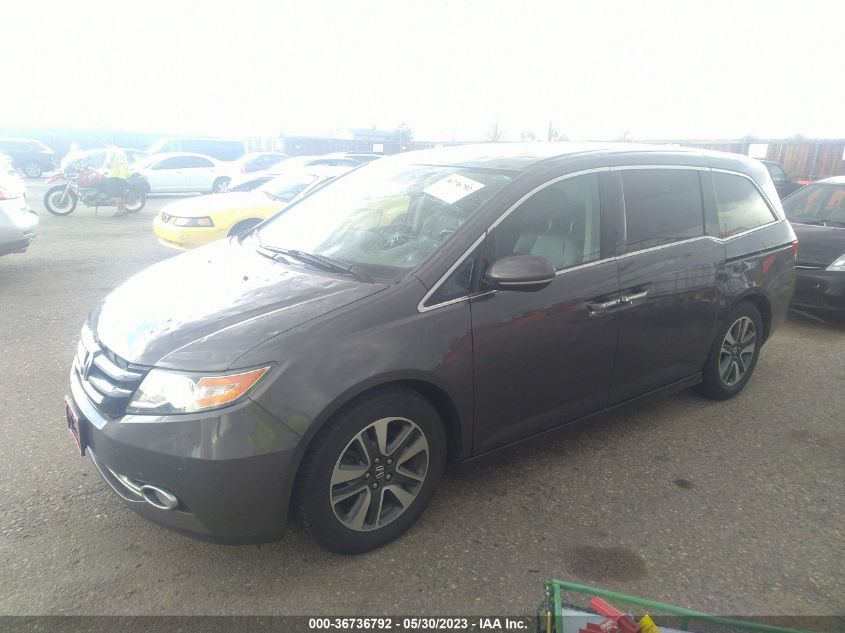 2016 HONDA ODYSSEY TOURING - 5FNRL5H97GB022846