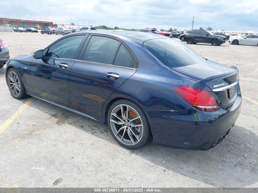 VIN WDDWF6EB9LR563625 2020 MERCEDES-BENZ C-CLASS AMG C 43