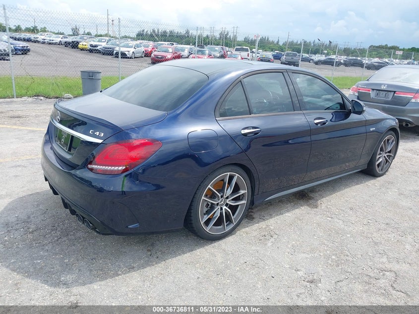 VIN WDDWF6EB9LR563625 2020 MERCEDES-BENZ C-CLASS AMG C 43